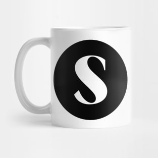 S (Letter Initial Monogram) Mug